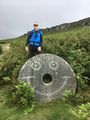 Eric on Stanage