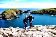 Chris and Sue in Wales