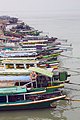 Boats on the Irrawaddy