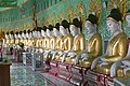 Buddhas, Sagaing hill.