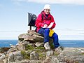 Sue on a summit