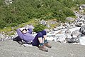 Chris, below Brenndalsbreen