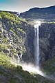 Waterfall in the Kjenndalen.