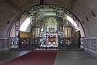 Inside Italian chapel