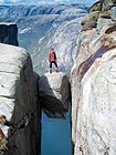 Kjerag boulder