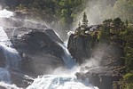 Waterfalls near Kinsarvik